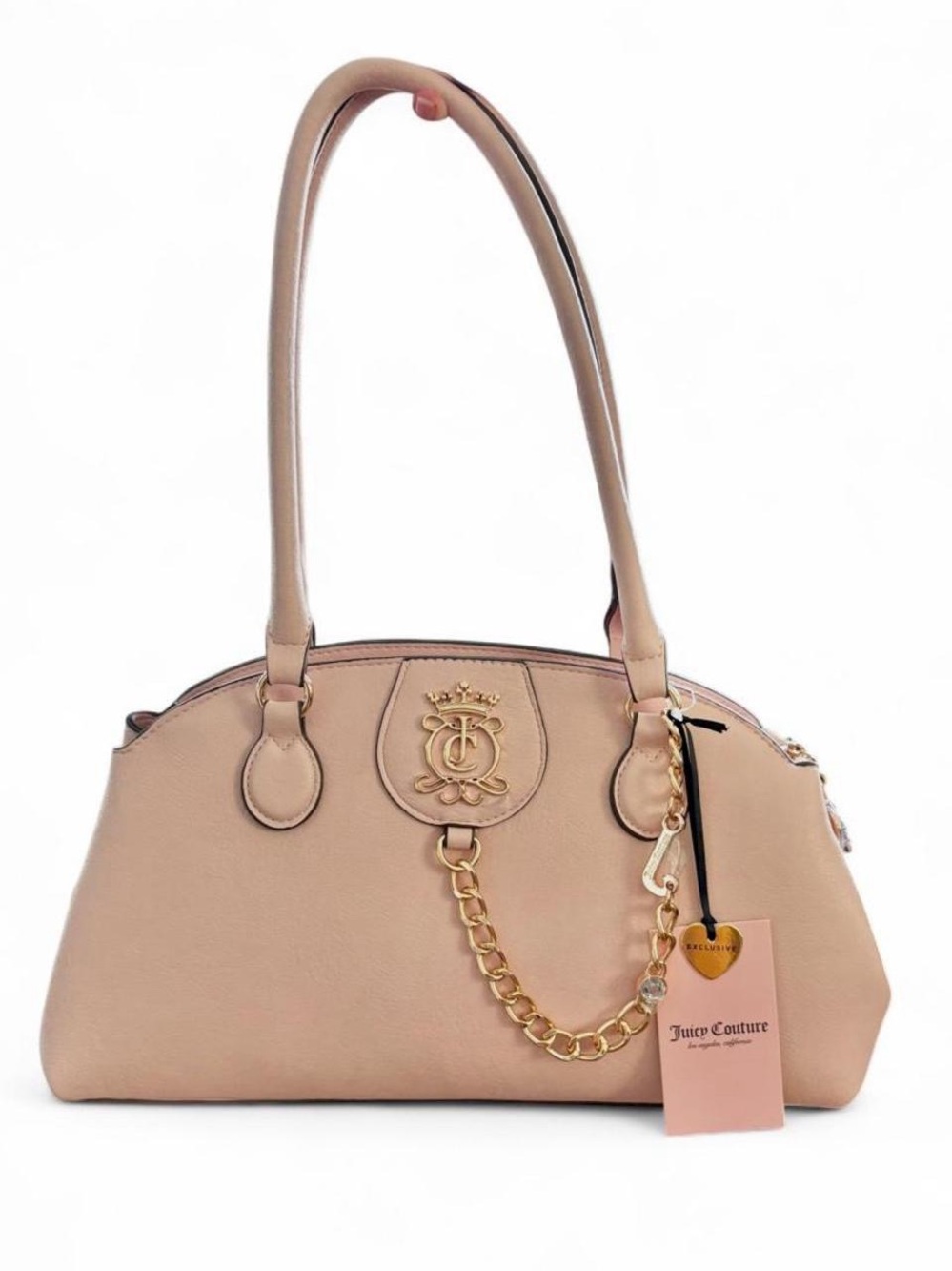 Juicy Couture RARE Crescent Shoulder Bag- Pink Clay